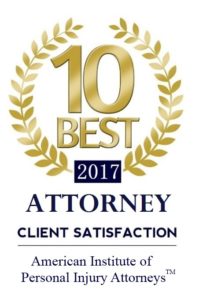 10 Best Attorneys for Client Satisfaction from the American Institute of Personal Injury Attorneys