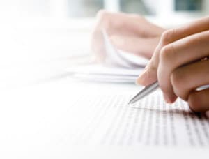 taking notes