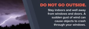 do not go outside