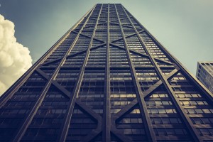 tall corporate building