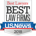 Best Law Firms 2018 U.S. News & World Report